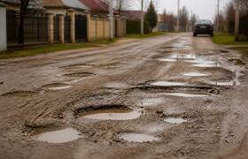 Дорогу в Троицке отремонтируют впервые за 11 лет